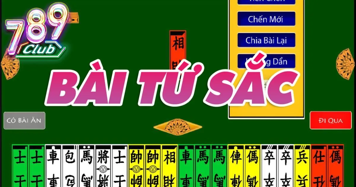 Tổng quan game bài Tứ Sắc tại 789CLUB